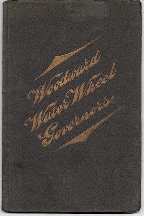 Woodward Governor Company's 1905 catalogue.