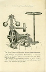 Amos Woodward's new friction water wheel governor in a hydro turbine company's product catalog. 