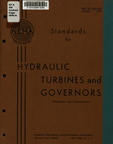 Standards for Hydro turbines and governors.