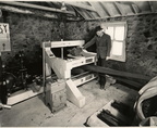 Cornwell Ranch with new Woodward Governor type PG 500 control.   Note the Woodward mechanical size D control on the left  Ca  
