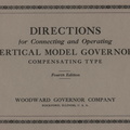 Instruction book sent with Woodward letter in 1935.