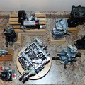 Top view of a few governor units.