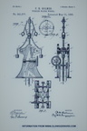 TURBINE WATER WHEEL PATENT NUMBER 341,577.