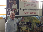 John Zappa makes history at the Stevens Point Brewery.