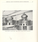 Page 31.  G.E. generators showing Woodward hydraulic governors.