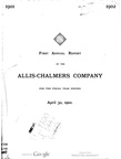 ALLIS-CHALMERS COMPANY HISTORY.