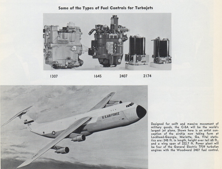 Jet engine fuel control history.