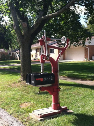 W. F.& John Barns Company drill on display.