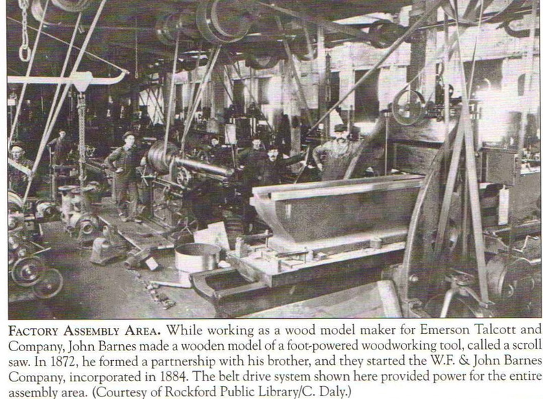 W. F.& John Barns factory history.