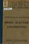 DIESEL ELECTRIC LOCOMOTIVE HISTORY.