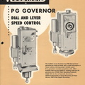 Woodward PG type governor manual.