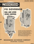 Woodward PG type governor manual.