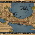 1924 map of Madison Wisconsin