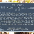 The Magnus Swenson Estate.