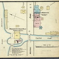 1885 map of Madison Wisconsin showing a Brewery by Catfish Creek on Westport Road.