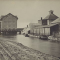 Farwell's Grist Mill on the Yahara River, circa 1860's.
