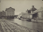Farwell's Grist Mill on the Yahara River, circa 1860's.