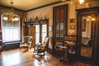 The living room in Mr. Robert Tinker's estate.