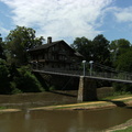 Looking at the Tinker Swiss Cottage from Kent Creek in 2010.