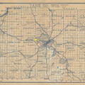 This is a late19th century map of Dane County, Wisconsin, circa 1890.