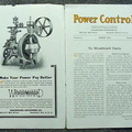Woodward Governor Company's Power Control publication from 1911.