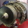 A CFM56-2 JET ENGINE WITH A WOODWARD MAIN ENGINE CONTROL.