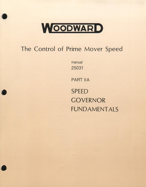 WOODWARD COMPANY SPEED GOVERNOR FUNDAMENTALS.  PART II A.  MANUAL 25031..jpg