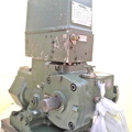 A large Woodward PGA series hydraulic diesel engine governor.