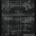 A drawing of a Woodward water wheel governor application from the James Leffel Company.