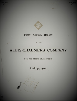 ALLIS-CHALMERS COMPANY HISTORY.