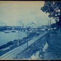 Looking toward the Rockford, Illinois Water Power District.