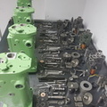 A few vintage Woodward UG8 series engine and turbine governors.