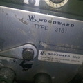 A vintage Woodward 3161 series diesel engine governor.