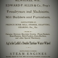 Edward P. Allis history, circa 1893(Allis-Chalmers Manufacturing Company).