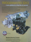 A Woodward 3212 series fuel control advertisement.