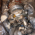 A Pratt & Whitney series PW206 gas turbine engine for sale on ebay.com.