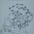 Pratt & Whitney series PW206 gas turbine fuel control drawing.