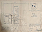 A Stevens Point Brewery property plat and plot plan drawing.