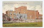 An original 1908 postcard of the Stevens Point Brewery.