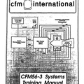 CFM56-3 Gas Turbine Engine Systems Training Manual.