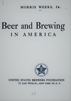 Beer and Brewing in America