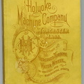 Holyoke Machine Company Catalogue.