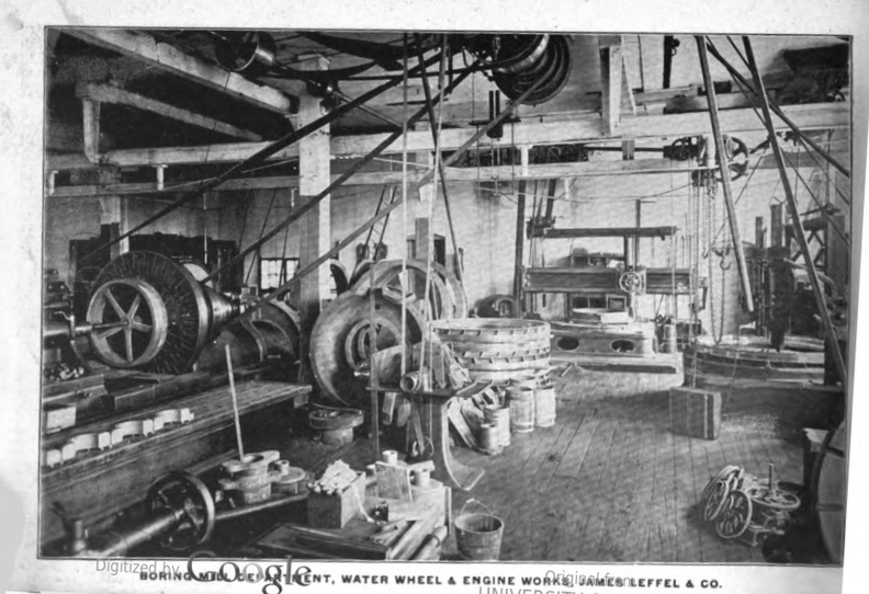 The James Leffel & Company's factory history.