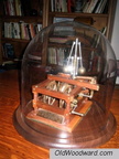 A patent model of Amos Woodward's first governor(patent number 103,813).