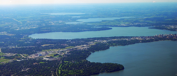 MADISON AND IT'S LAKES
