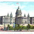 The Wisconsin State Capitol, circa 1889.