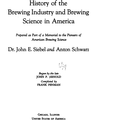 History of the Brewing Industry.