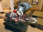 A Austin gas turbine engine(cutaway) at the Heritage Motor Centre, Gaydon