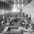 An interior view of the power house at the Prairie du Sac power house in 1914.