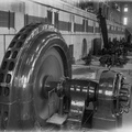 Interior view of the Allis-Chalmers generators installed in the Prairie du Sac power house in 1914.    2